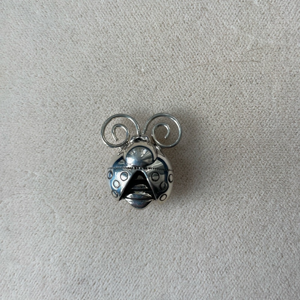 Silpada Silver Ladybug Pendant